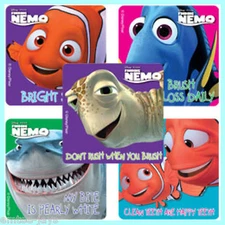 Finding Nemo Dental Stickers x 5 Medical Patient Nurse/Doctors/Dentists Rewards