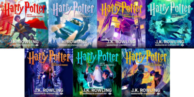 Harry Potter - All 7 Unabridged Audiobooks; Read by Stephen Fry, on a USB Stick