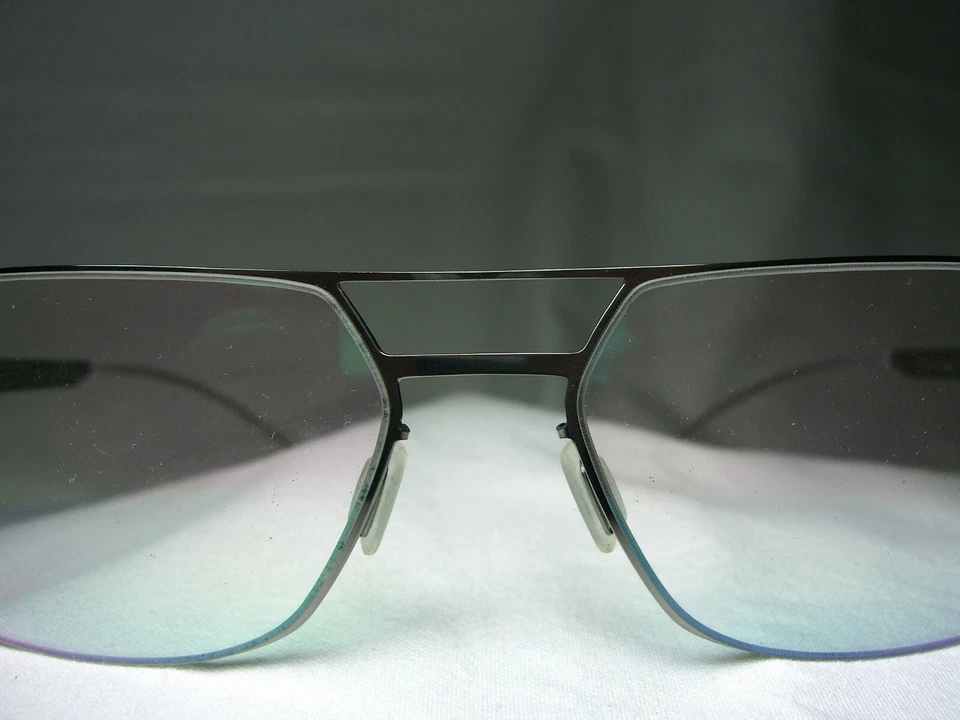 ByWP 豪华眼镜 飞行员 方形 椭圆形镜框 男式 女式 NOS 复古 — 第 2/4 张图片