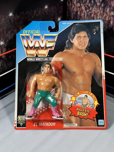 WWF Hasbro MOC El Matador Tito Santana Series 6 19...