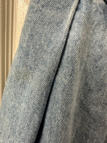 VTG Cabin Creek Denim Button Front Skirt 14 Modest Elastic Waist Rodeo USA READ - Picture 8 of 16