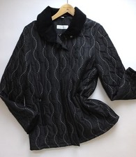 Women's Gabriele Shaawe Hip Length Coat Size Uk 14 Black Tkmaxx Uk14 Coat