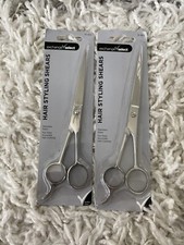 2 Pack, Hair Styling Shears - Stainless Steel - Accurate Hair Cutting - Read 