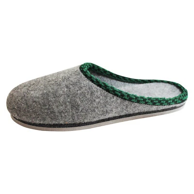 OLSHOP AG Walker Filzpantoffel Hausschuhe mit Porosohle in den Größen 36 bis 48