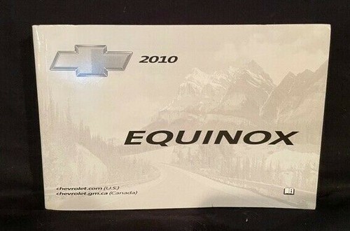 Chevrolet Equinox 2010 Owners Manual Chevy