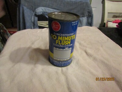 Vintage Solder Concentrated Seal 10 Minute Flush 12 Oz Metal Can Radiator