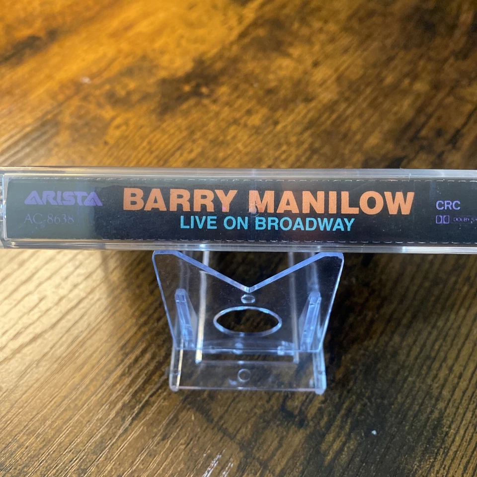 NEW! Barry Manilow - Live On Broadway Cassette SEALED - Arista AC-8638 Foto 4 de 4