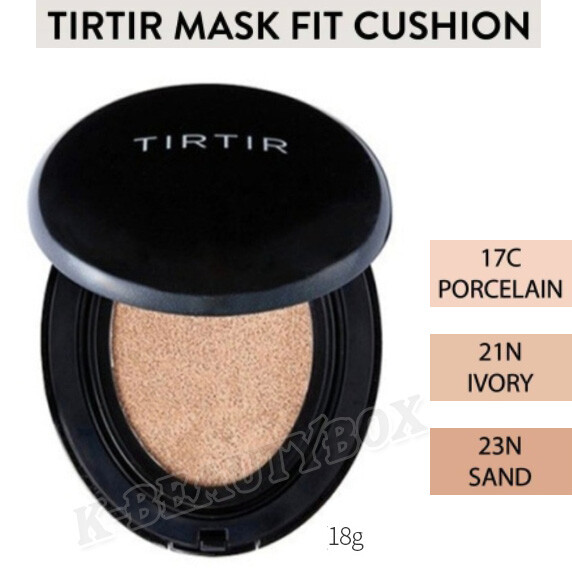 TIRTIR Mask Fit Cushion SPF 50+PA++++ 18g long-wear foundation