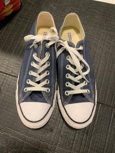 navy blue converse ebay