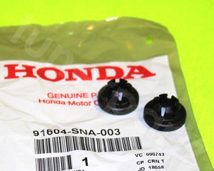 2 X Genuine Honda Accord Civic Cr V Pilot Hr V Hood Prop Rod Pivot Grommet Sna Ebay