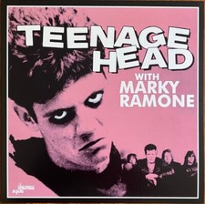 TEENAGE HEAD RAMONE  DANGERHOUSE SKYLAB RECORDS NEUF NEW VINYL SPLIT BLACK PINK