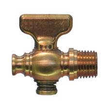 Brass Drain Pet Cock Valve Hit Miss Gas Air Engines Motor 3/8 inch NPT AC8