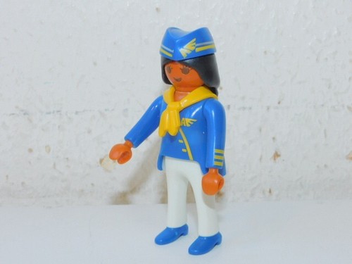 Foulard / Écharpe Pour Figurine Playmobil - Style Hôtesse De L'Air Ou Marin - Occasion