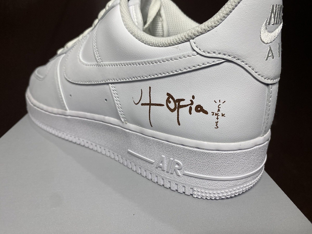 Size 13 - Nike Air Force 1 '07 x Travis Scott Low Utopia | eBay