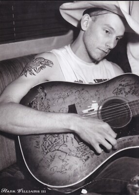 Hank Williams III (1990s Photo Shoot) - Miniature Poster/Book Clipping