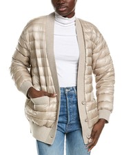 Herno Wool-trim Down Jacket Women's