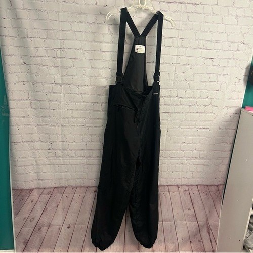 Obermeyer black full length "Ober bibs" nylon lined overalls size 18 ladies plus - Bild 7 von 11