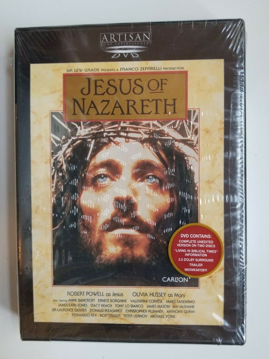 Jesus of Nazareth (DVD, 2-Disc Set) Brand New! Factory Sealed
