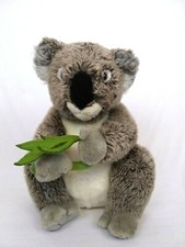 Koala Plush Toys R Us Animal Alley Classic Collection 12" with Eucalyptus