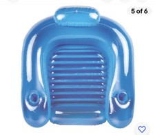 Paradise Chair Swimming Pool Float Poolmaster Water In Sealed Box Blue