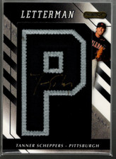 B0019- 2008 Razor Letterman 5 #TASP1 Tanner Scheppers AUTO /5 - NM-MT AUTOGRAPH