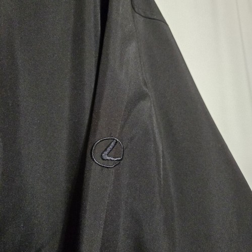 Lexus Golf Jacket Men's Black Size XXL New By Vansport Pullover Zipper Pockets - Picture 4 of 12