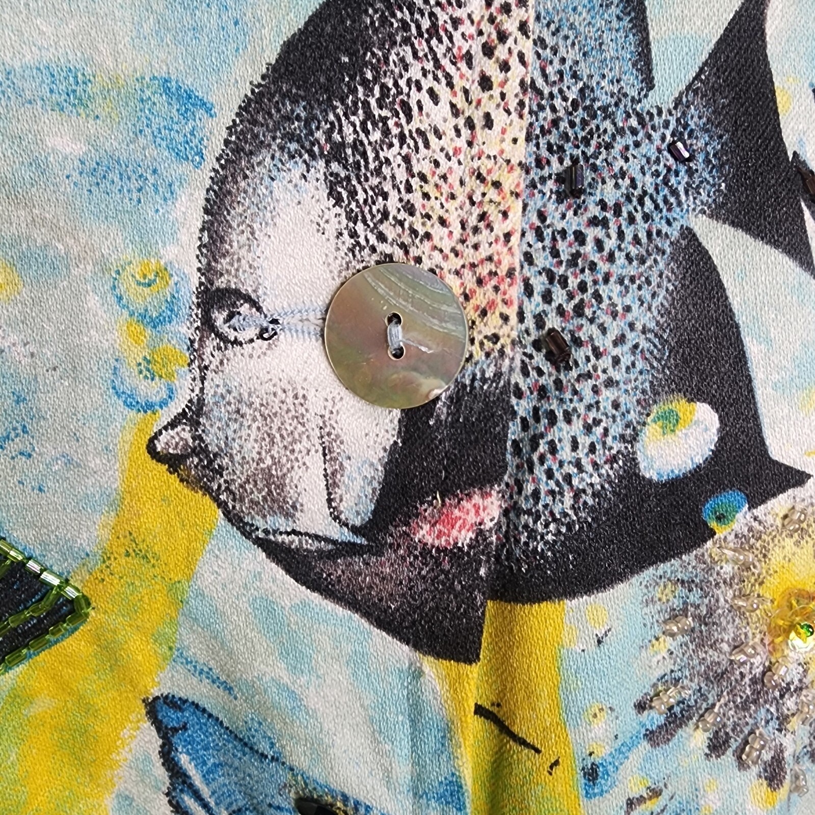 Multiples Jacket Small Multi Fish Beach Tropical … - image 7