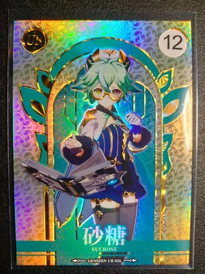 Genshin Impact Trading Card Game TCG CCG UR Sucrose | eBay