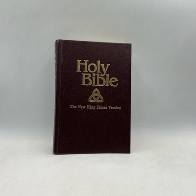 #ad Holy Bible The New KJV Nelson 401 Bible Red Letter 1982 Hardcover Very G Clean $22.49
