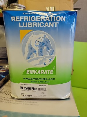 Nu-Calgon 4318-66 - Emkarate RL220H Plus  Refrigeration Oil (4316-66) 1 Gallon