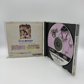 Street Fighter Zero 2 Sega Saturn Ss