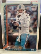 2026 Topps Chrome Rookie Quinn Ewers #316 Miami Dolphins