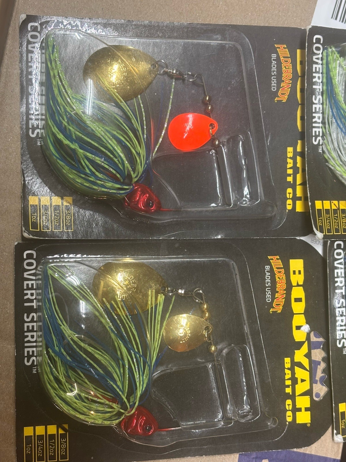 4 Booyah Colorado Blade Spinnerbaits Assorted - Image 3
