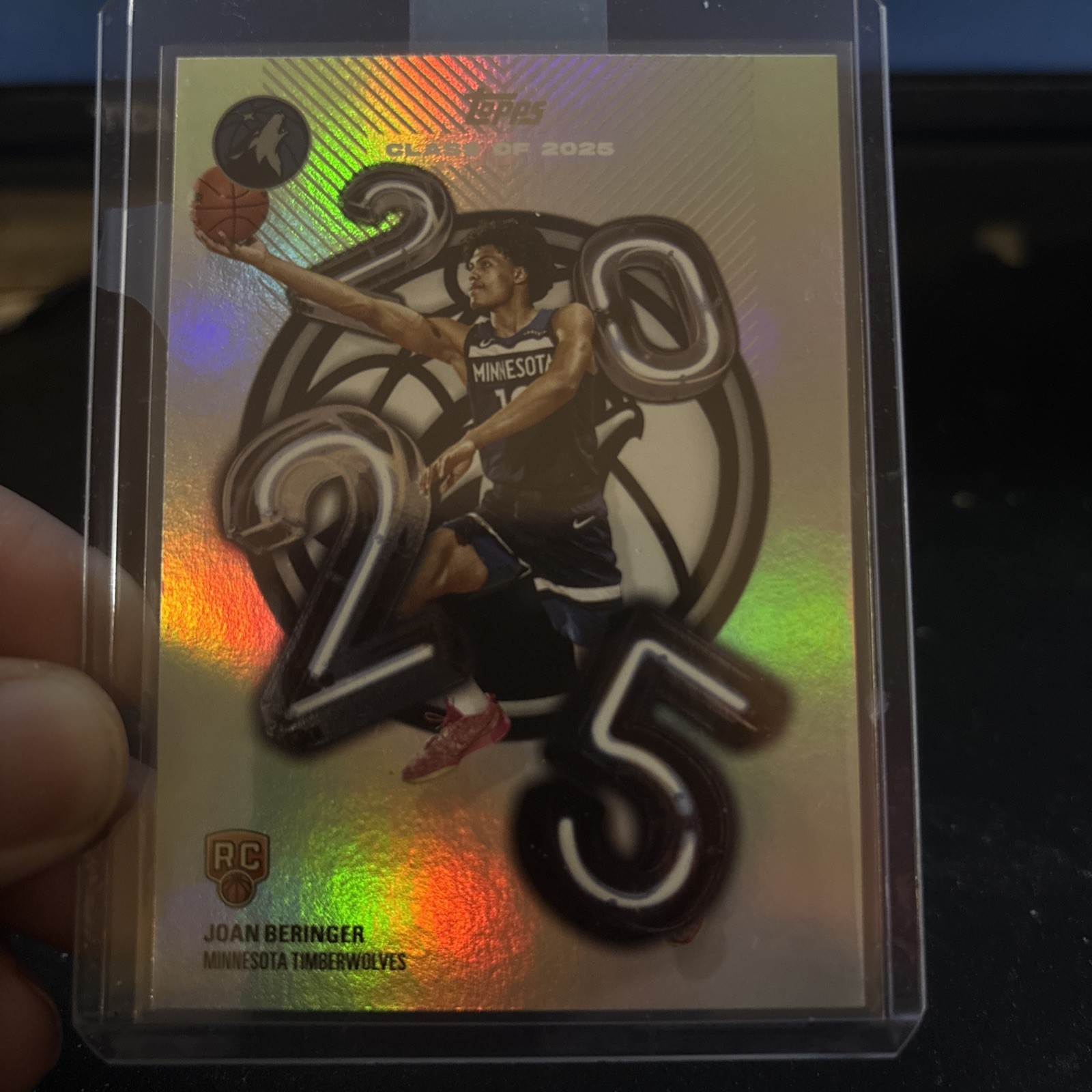 2025/26 Topps Joan Beringer Class of 2025 holo