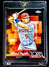 ALBERT PUJOLS RARE REFRACTOR ANGELS COLORBLAST PRIZM INVESTMENT CARD SSP