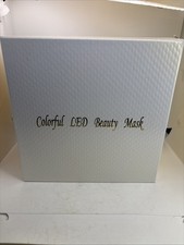 COLORFUL LED BEAUTY MASK-7 Colors Photon LED Light Face Mask Skin Beauty Machine