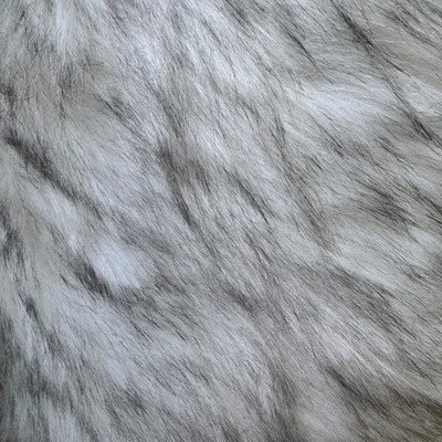 Faux Fur Fabric   Light Gray(#FFL10) - By the Yard