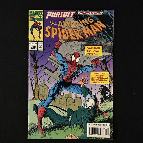 Marvel Comic Amazing Spider-Man #389 1994, 9.4/NM, Origin of Chameleon