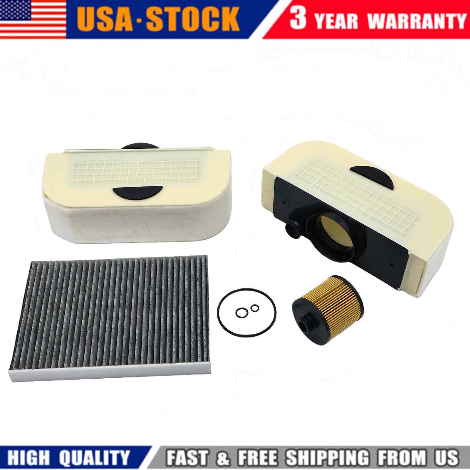 New 4pcs Oil Filter Air Filter Ac Filter Fits For Bentley Bentayga W12 2017-2023