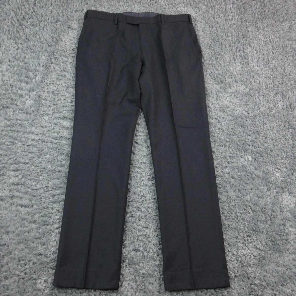 Charles Tyrwhitt Pants Mens 38x34 Navy Wool Classic Fit Dress Suit