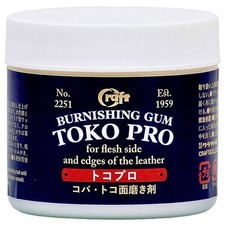 Craft Sha Leathercraft 100g Toko Pro Burnishing Gum Leather Flesh & Edge Finish