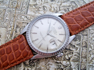 ROLEX DATEJUST 36  EDELSTAHL VON 1964 - FRÜHE 1603 VINTAGEUHR INCL. ALPHA HANDS
