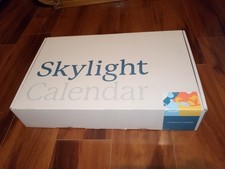 Skylight Calendar: 15-inch Wall Planner Digital Calendar 15 - White 150EA