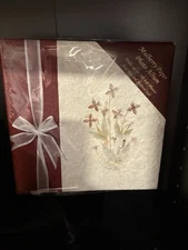 Mulberry Paper Photo Album Acid Free Archival Safe Holds 200 4"x6" Pictures