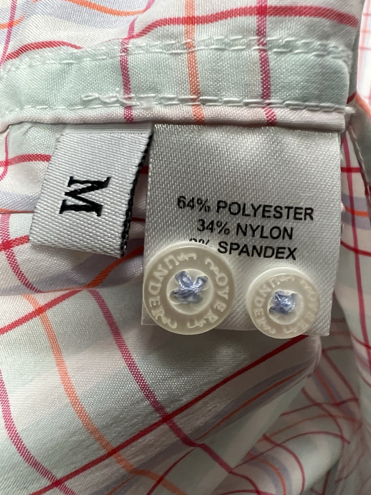 Over Under Performance Button Down Shirt Stretch … - image 6