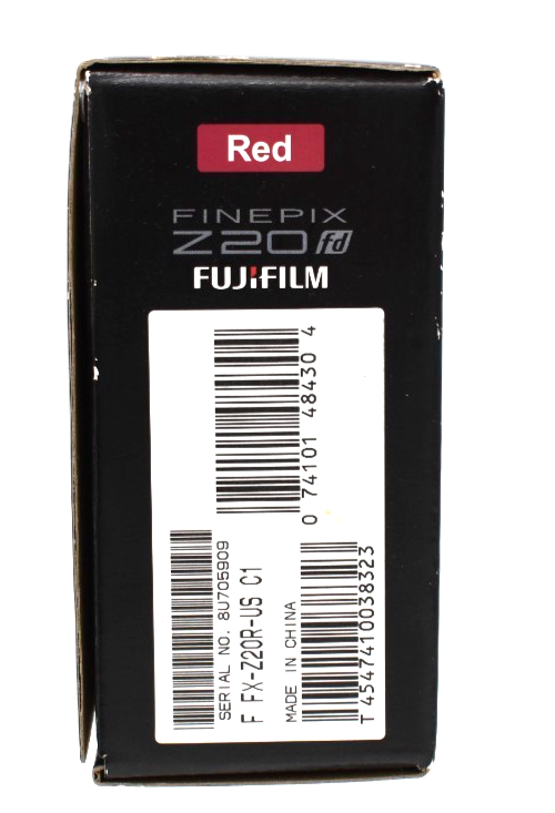 NEW Fujifilm FINEPIX Z-Series Z20 fd 10.0MP 3x Digital Camera