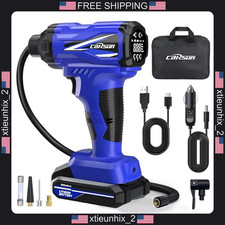 Cordless Tire Inflator 150 Psi With Digital Pressure Gauge And Dual Power Cordless Tire Inflator 150 Psi With Digital Pressure Gauge And Dual Power