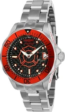 Invicta Grand Diver Black Dial Silver Tone 38mm Automatic Women's Watch