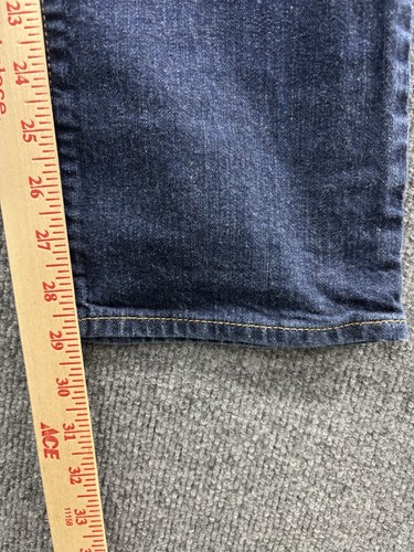 EDDIE BAUER CURVY SLIM STRAIGHT LEG JEANS WOMENS 10 STRETCH DENIM PANTS - Picture 7 of 16