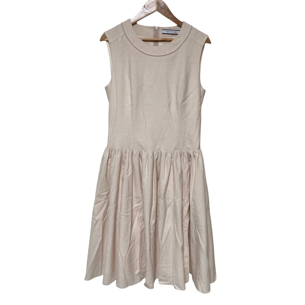 FOXEY NEW YORK Dress Suzette Sleeveless Dress 39814 38 Light Pink Women USED
